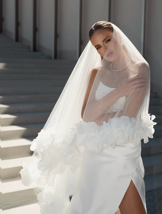 VEILS 2508 3D FLOWER