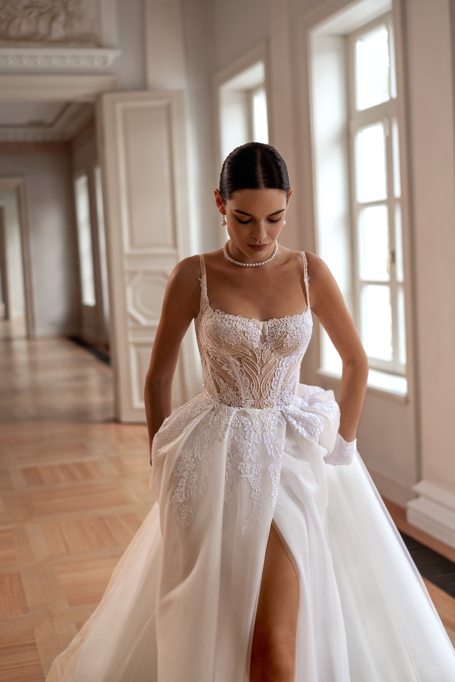 EMILIENA A-line silhouette dress