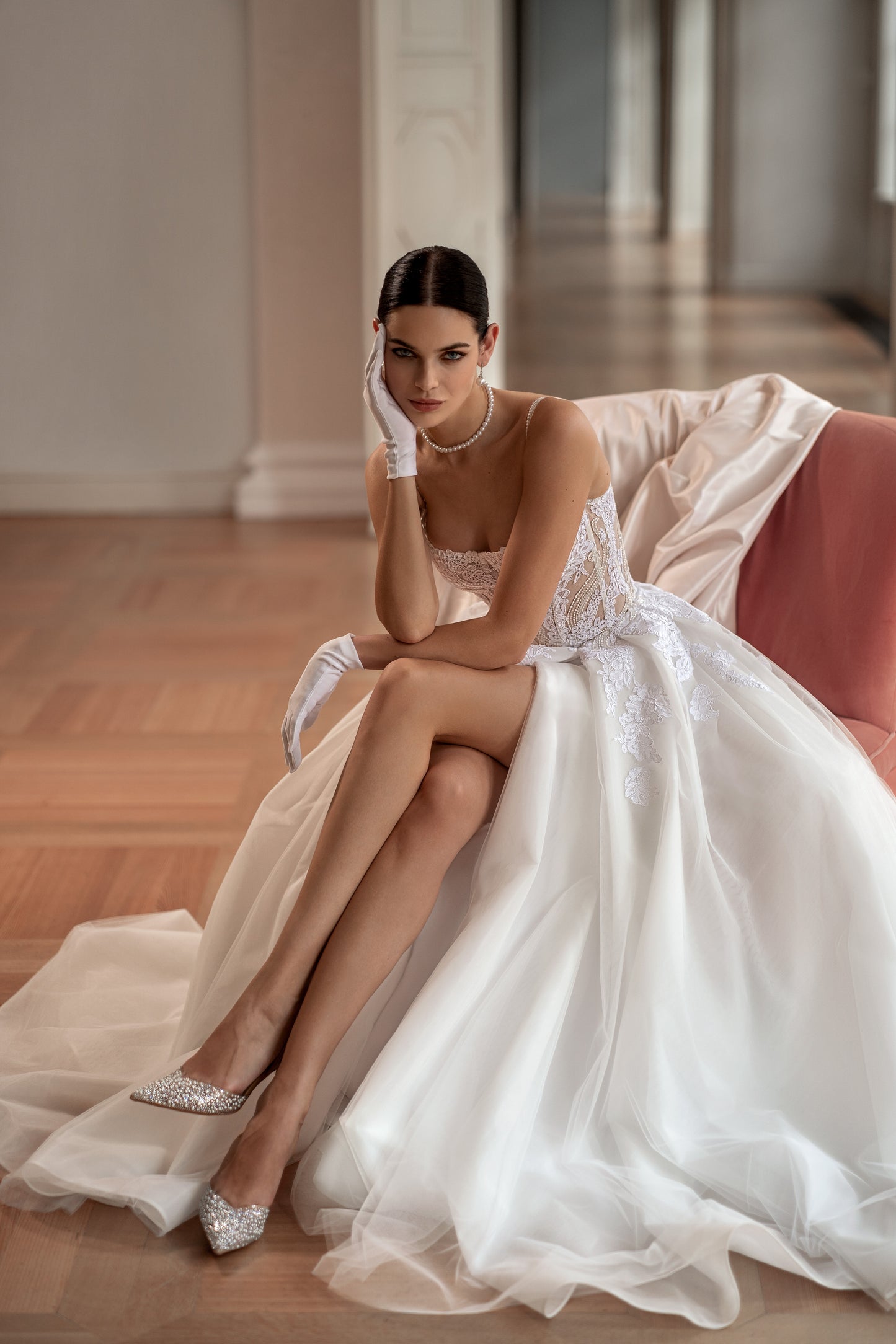 EMILIENA A-line silhouette dress