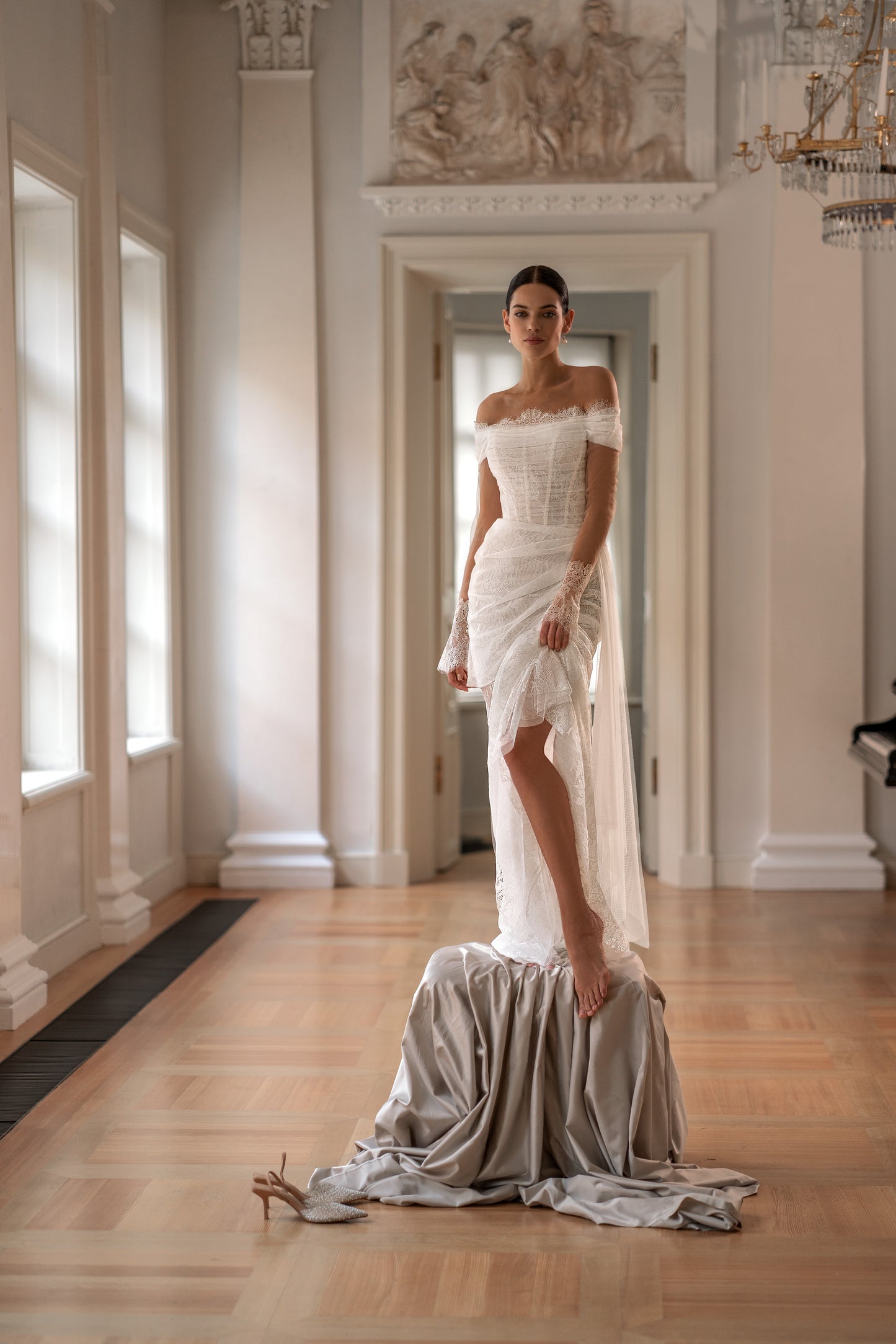 MALKA Mermaid Lace Wedding Dress