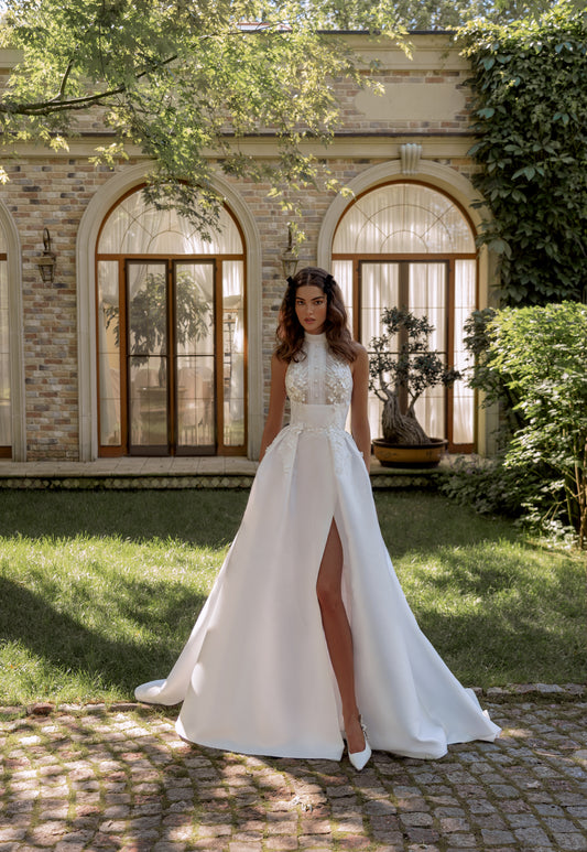 SAGDIAN Elegant Wedding Dress
