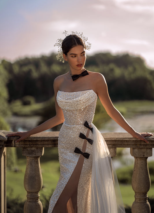 SALLY Shiny Wedding Dress