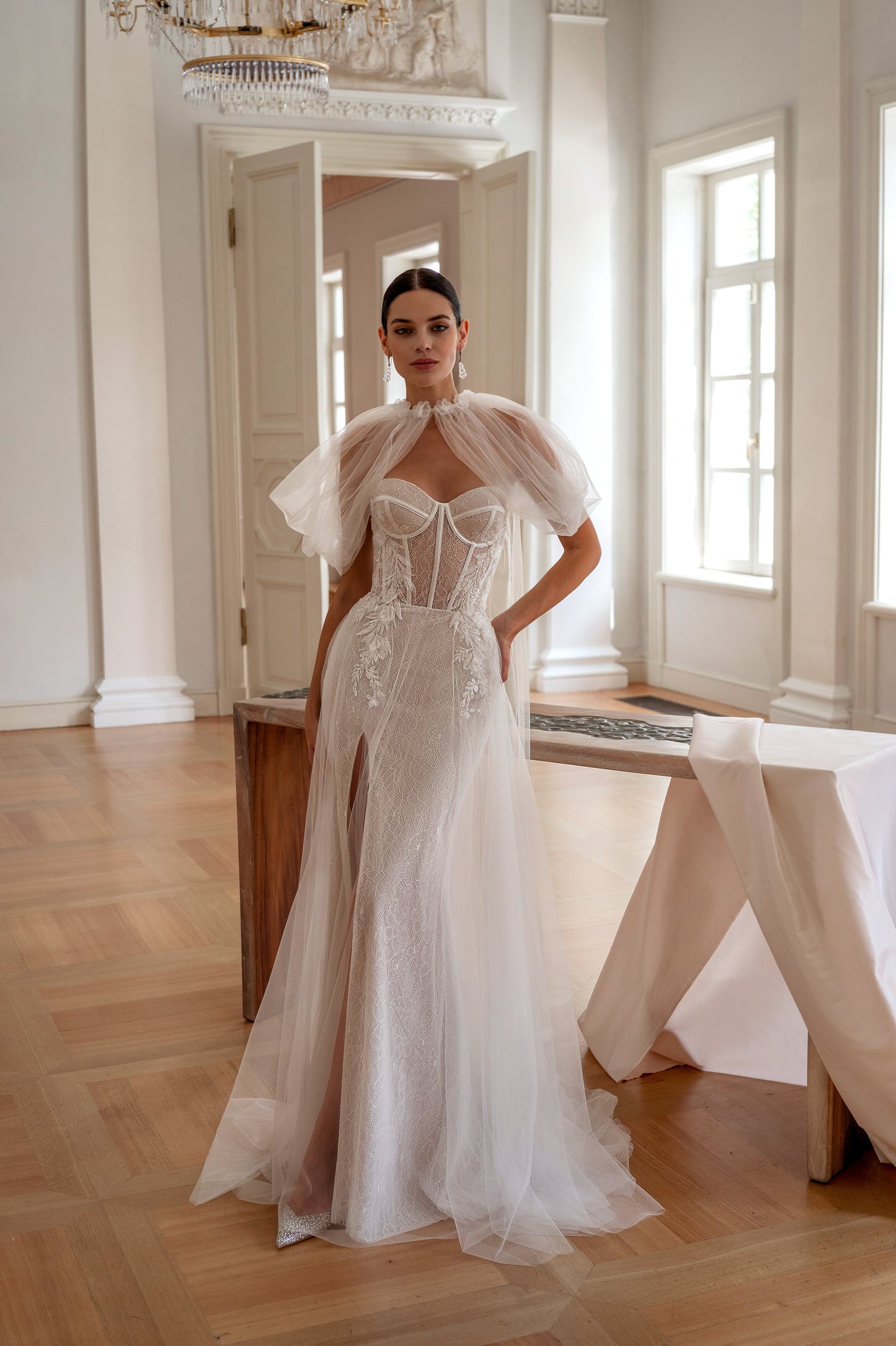 MIKKEL- Sensual Bohemian Wedding Dress